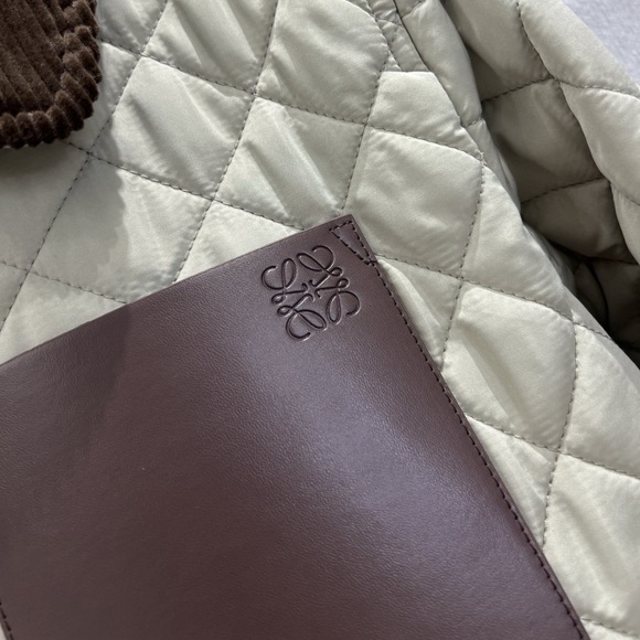 Loewe Leather Label Quilted Cotton Jacket - Picture 6 of 8